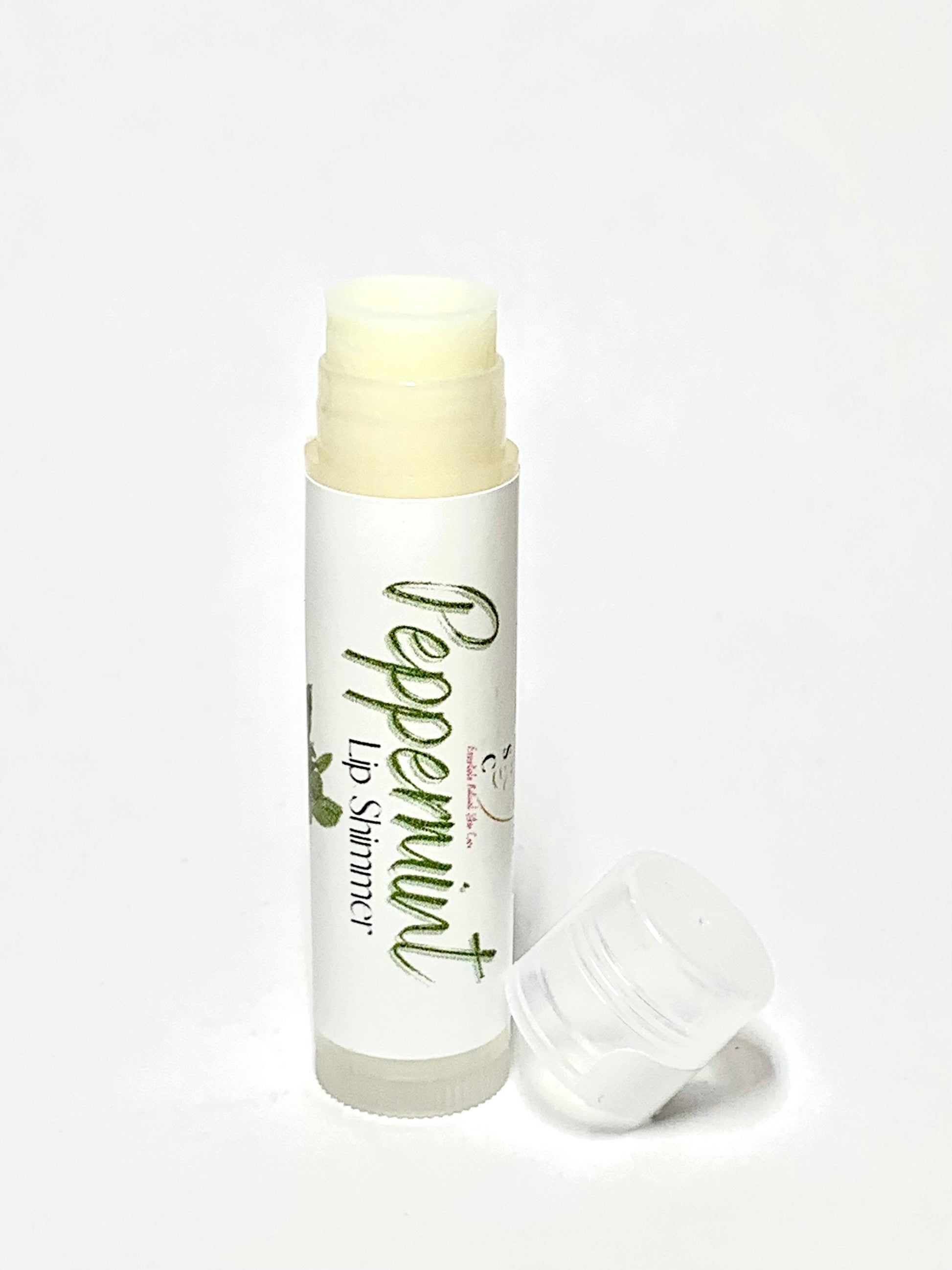 Peppermint Lip Shimmer - Moisturizer - Natural Lip Balm - Holistic Lip Care - Shea Butter - Handmade