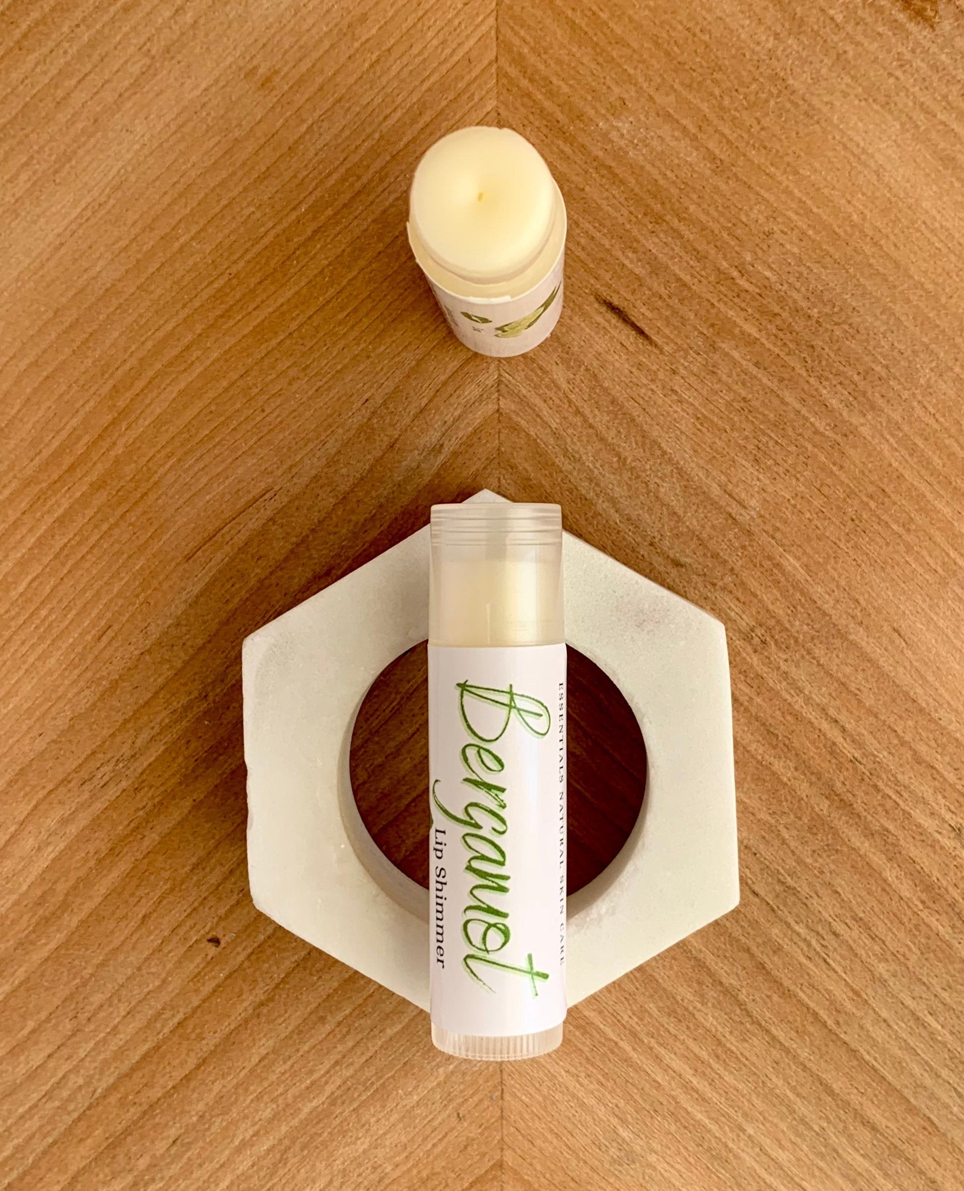 Bergamot Lip Shimmer - Citrus Scent - Moisturizing - Holistic Lip Care - Natural Lip Balm - Shea Butter