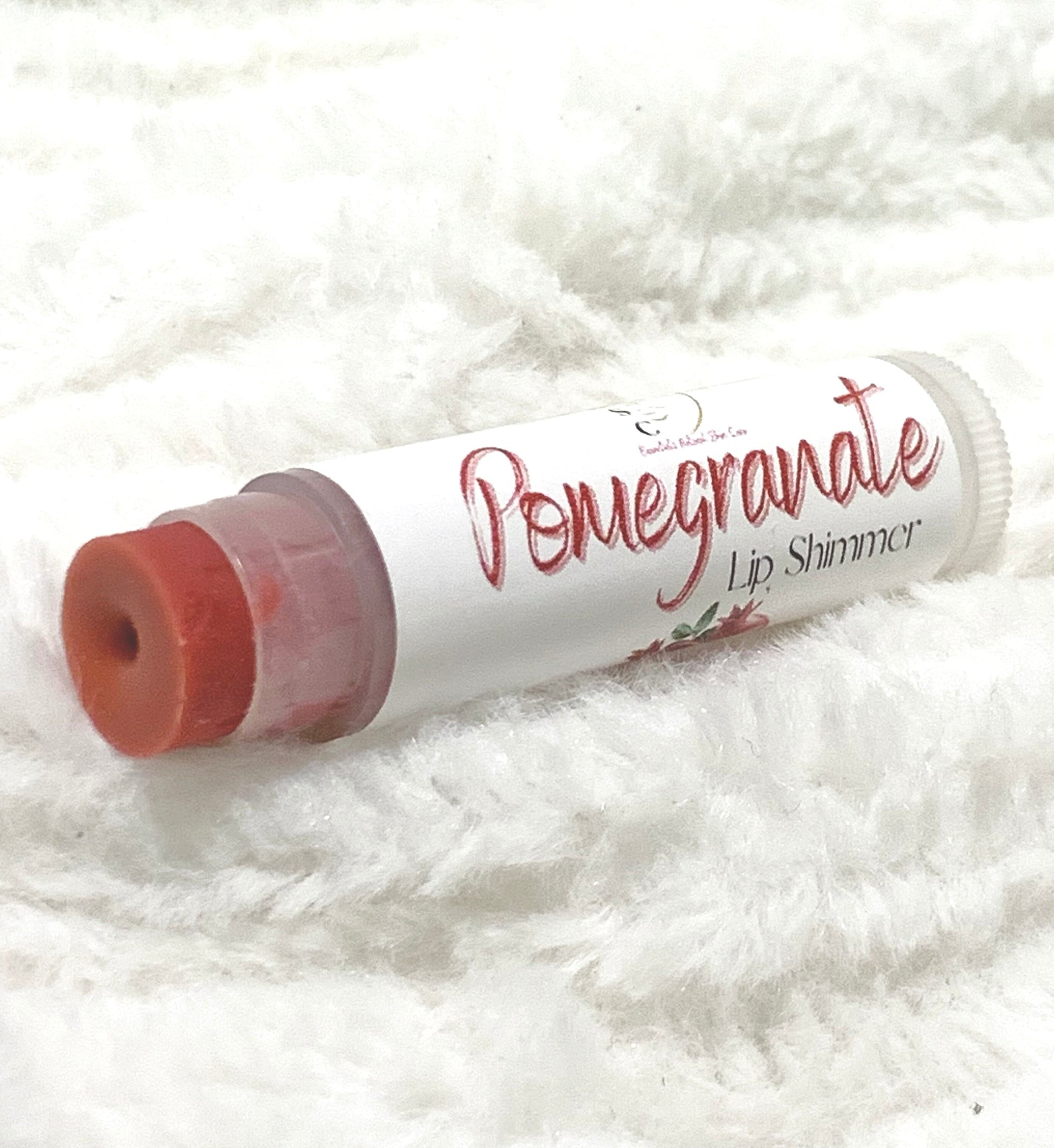 Pomegranate Tinted Lip Shimmer - Moisturize - Natural Lip Balm - Tinted Lip Balm - Lipstick Alternative - Lip Tint