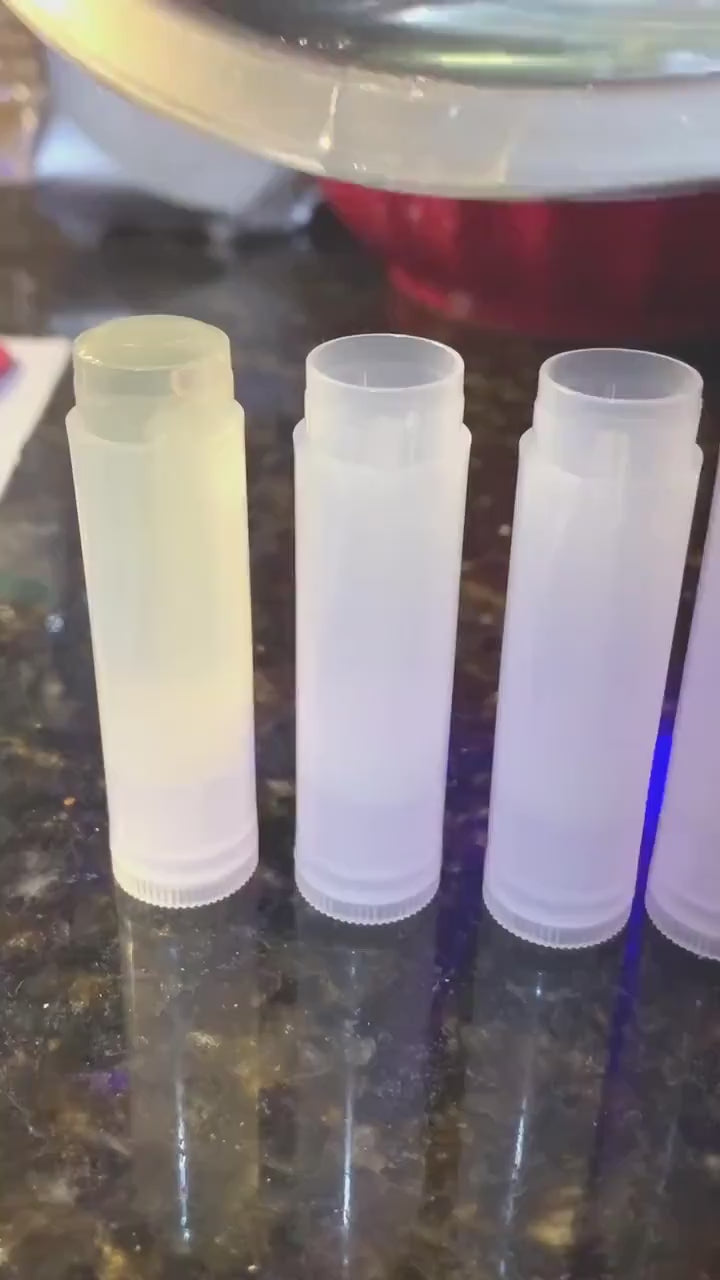 Peppermint Lip Shimmer - Moisturizer - Natural Lip Balm - Holistic Lip Care - Shea Butter - Handmade