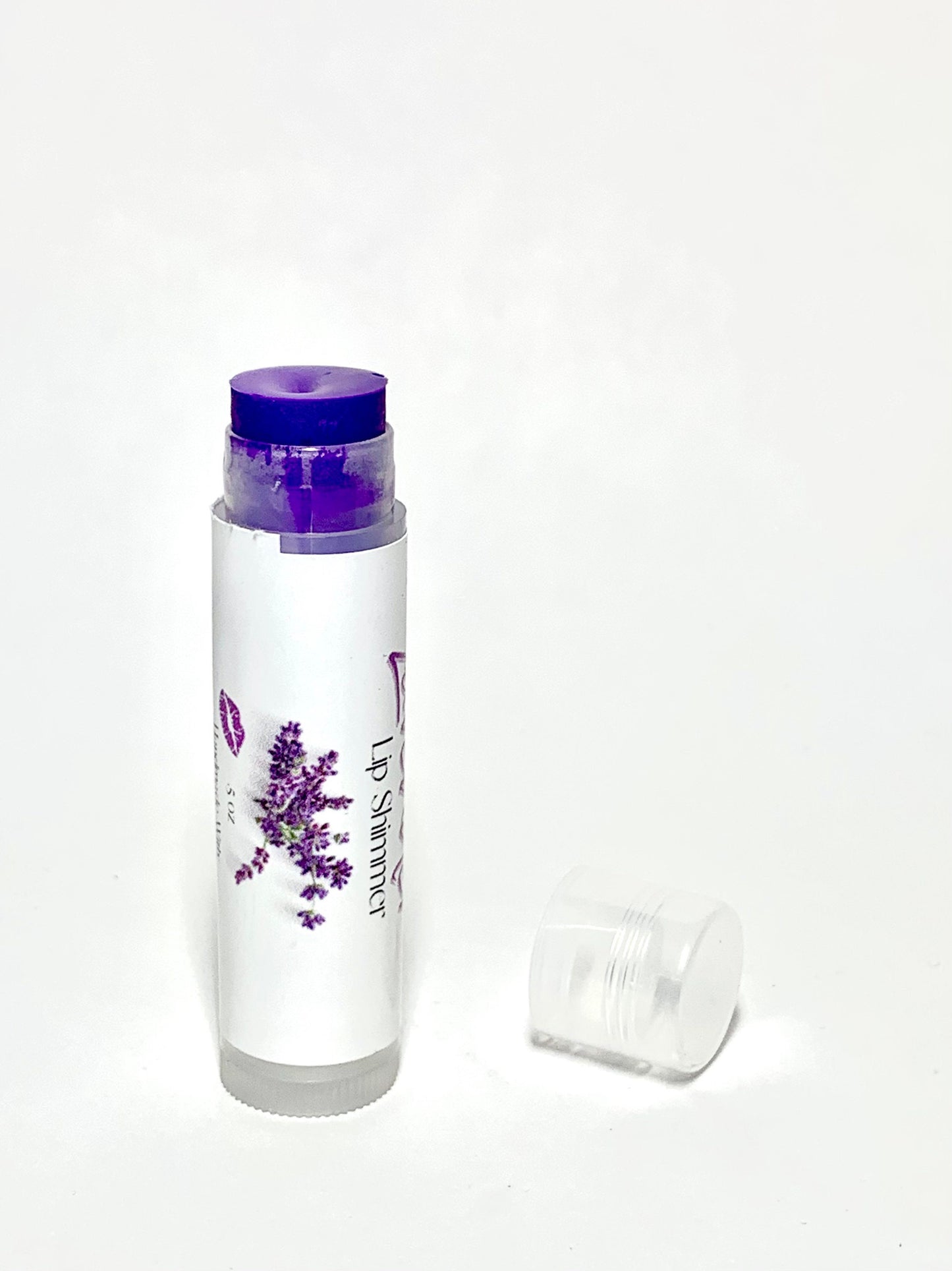Lavender Tinted Lip Shimmer - Natural Lip Balm - Tinted Lip Balm - Lipstick Alternative - Lip Tint