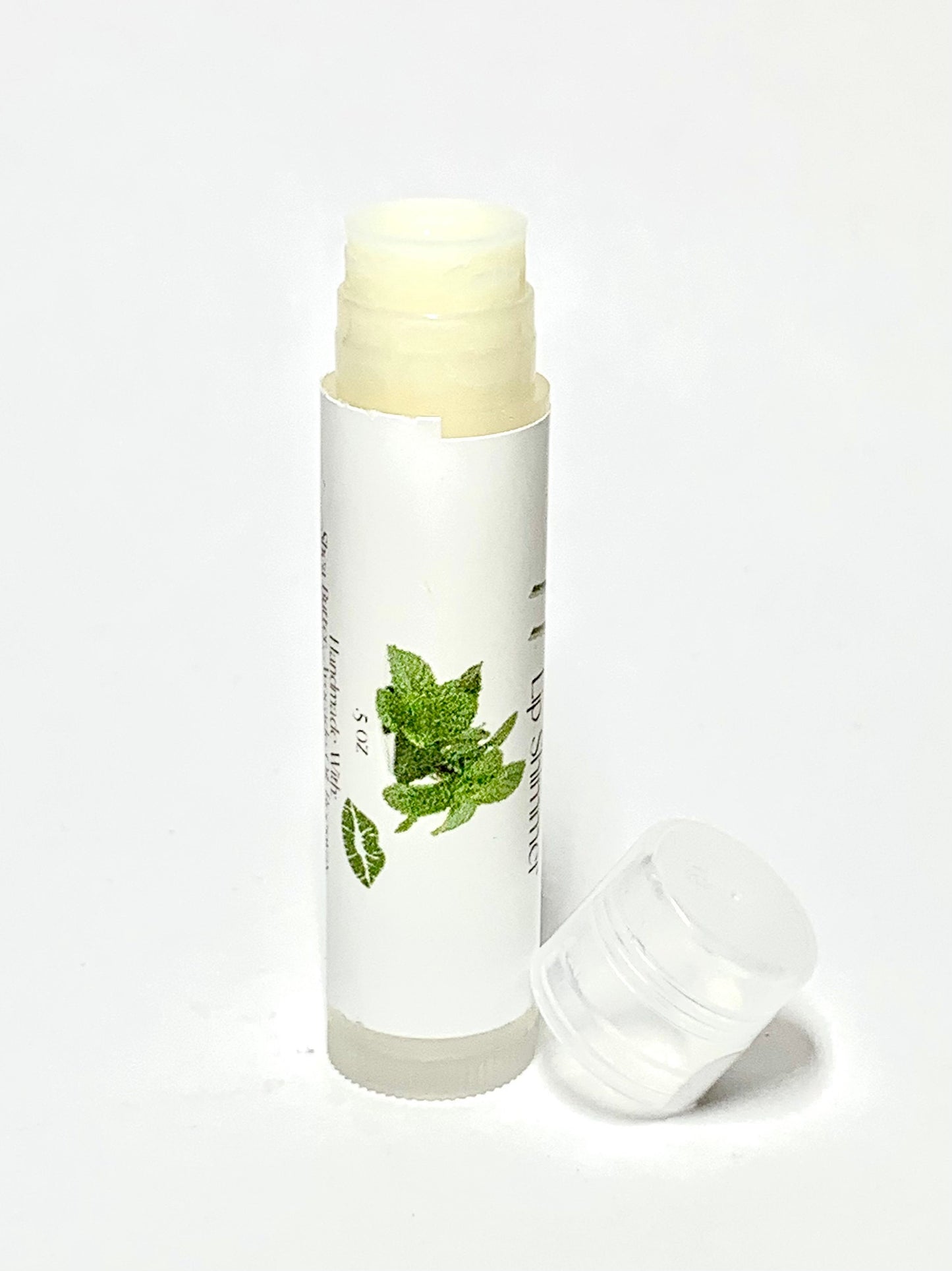 Peppermint Lip Shimmer - Moisturizer - Natural Lip Balm - Holistic Lip Care - Shea Butter - Handmade