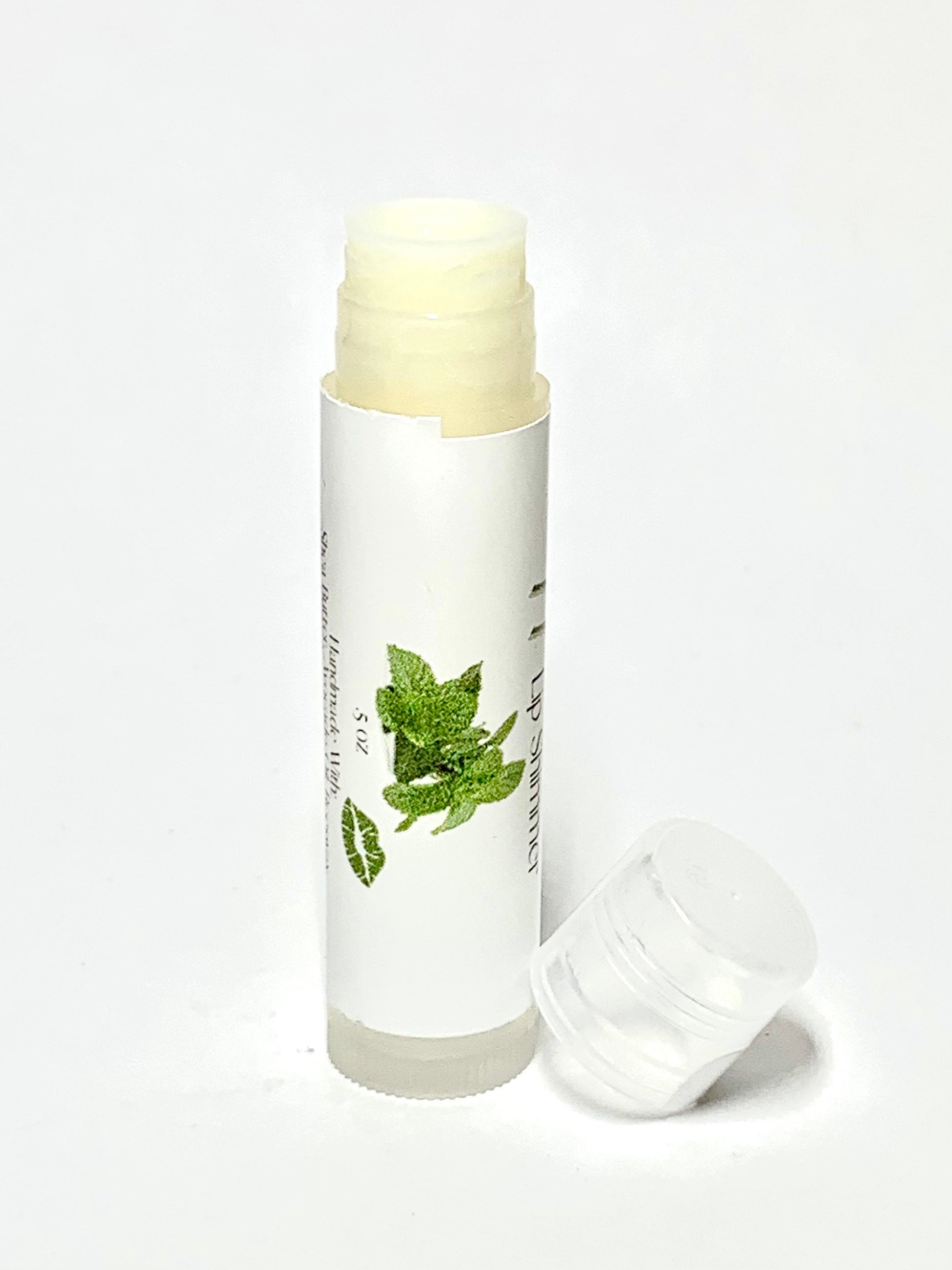 Peppermint Lip Shimmer - Moisturizer - Natural Lip Balm - Holistic Lip Care - Shea Butter - Handmade