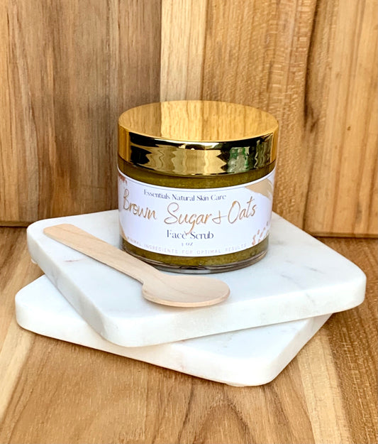 Turmeric Sugar Scrub, Brightening Face Scrub for Glowing Skin, Organic Exfoliating Scrub, Natural Beauty Products
